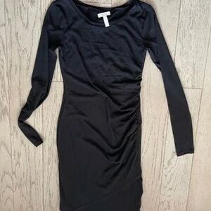 Leith Rushed Body con Dress cotton New